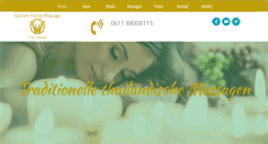 Desktop Screenshot of golden-hands-massage.com